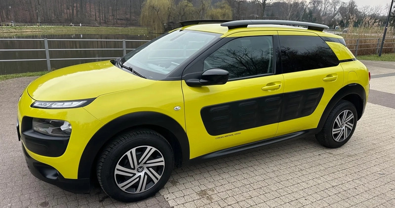 Citroen C4 Cactus cena 37200 przebieg: 119000, rok produkcji 2014 z Wrocław małe 352